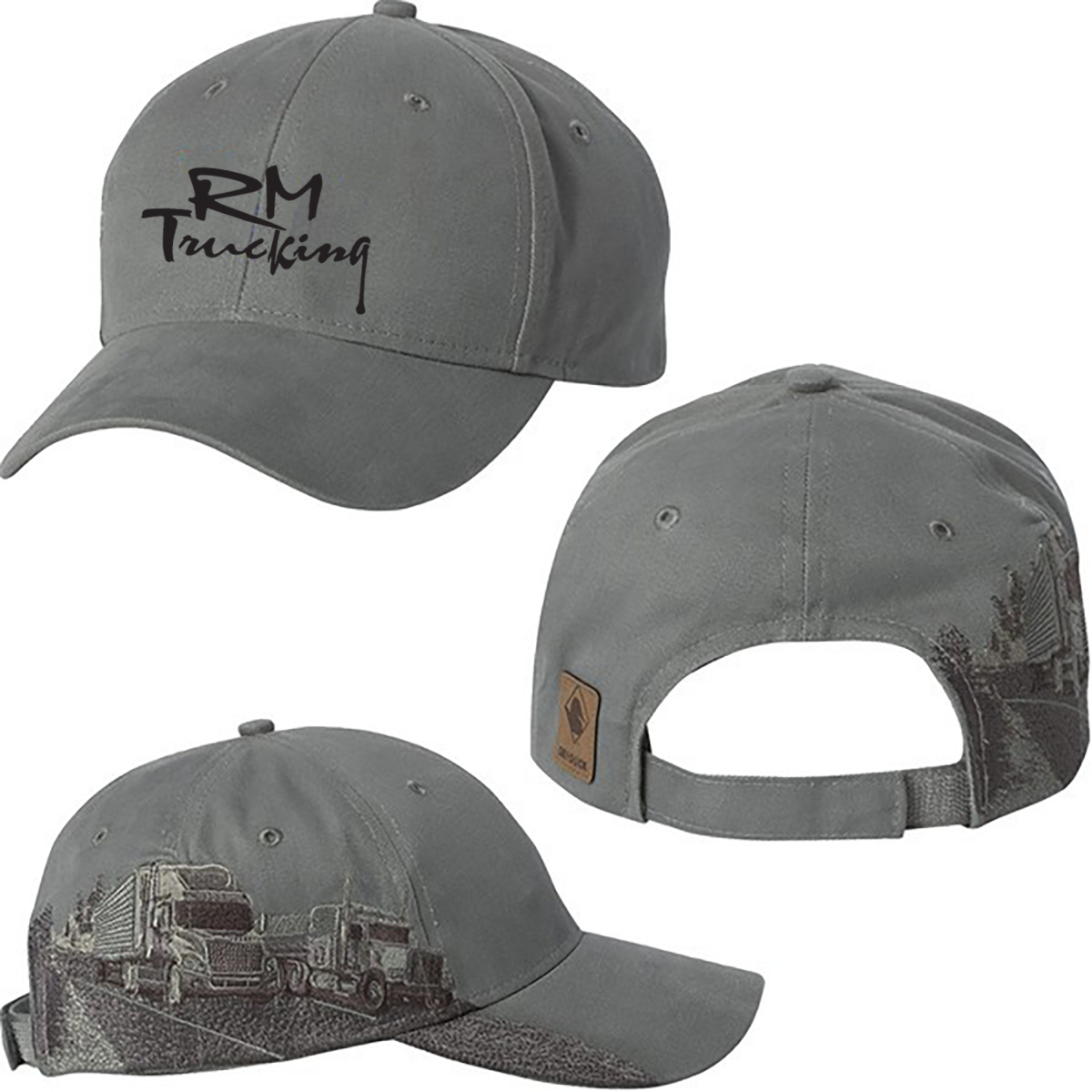 Dri Duck Brushed Cotton Twill Trucking Cap